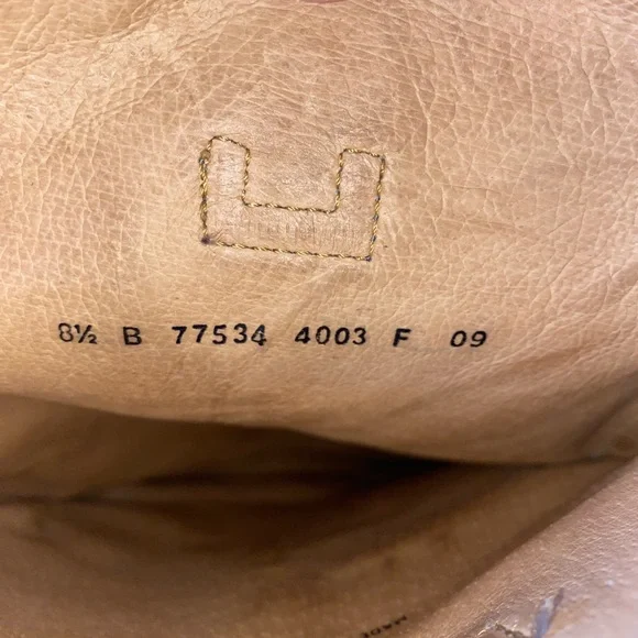 Frye gray leather riding boots - Picture 5 of 10